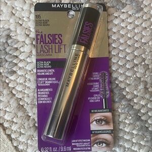 FREE IN BUNDLE NWT Maybelline The Falsies Lash Lift Mascara - Intense Black
